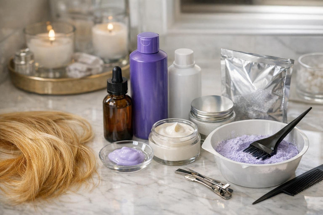 Toronto at-home hair highlighting kit results