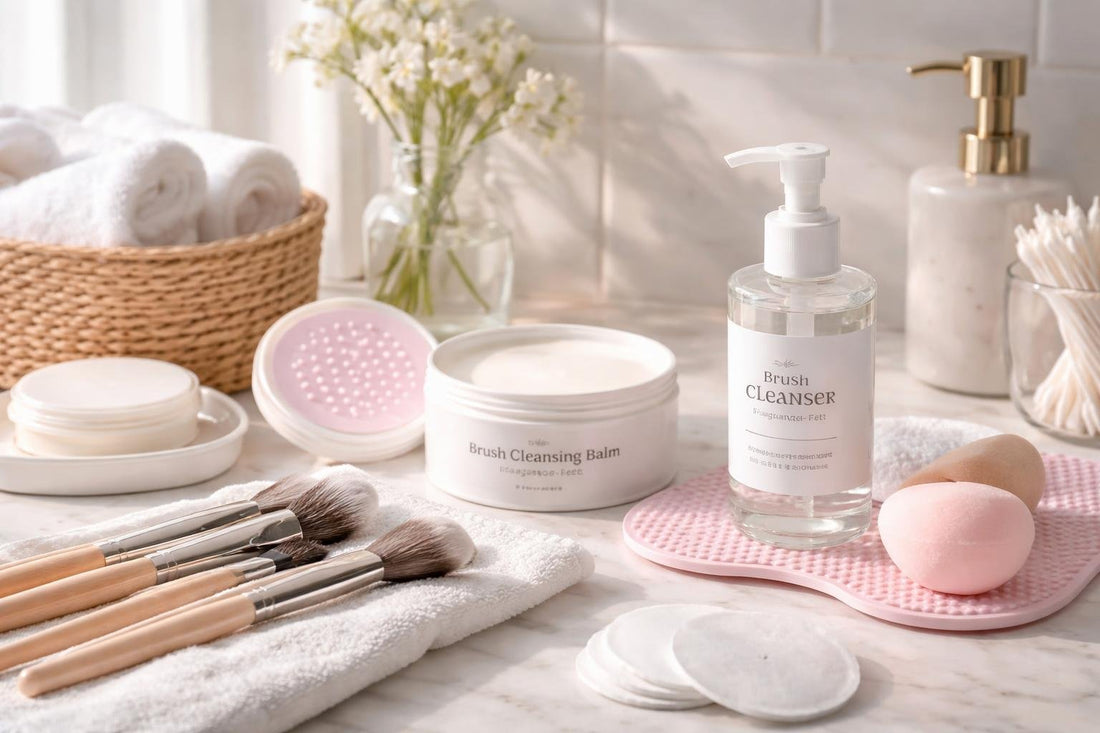 makeup brush cleaner essentials kit for sensitive skin