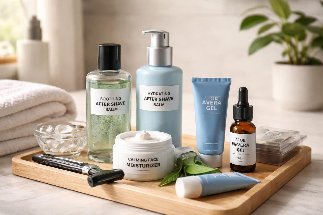 Budget men’s after shave care essentials for calm skin