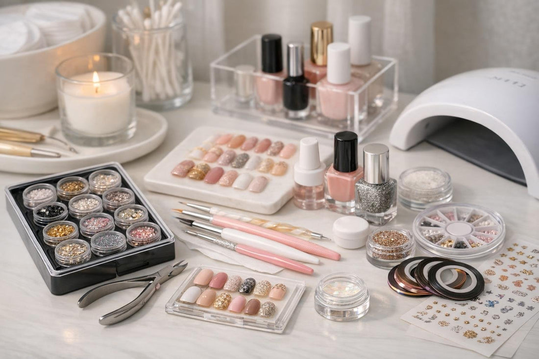 Budget Bellavia nail decoration kits for DIY nail art