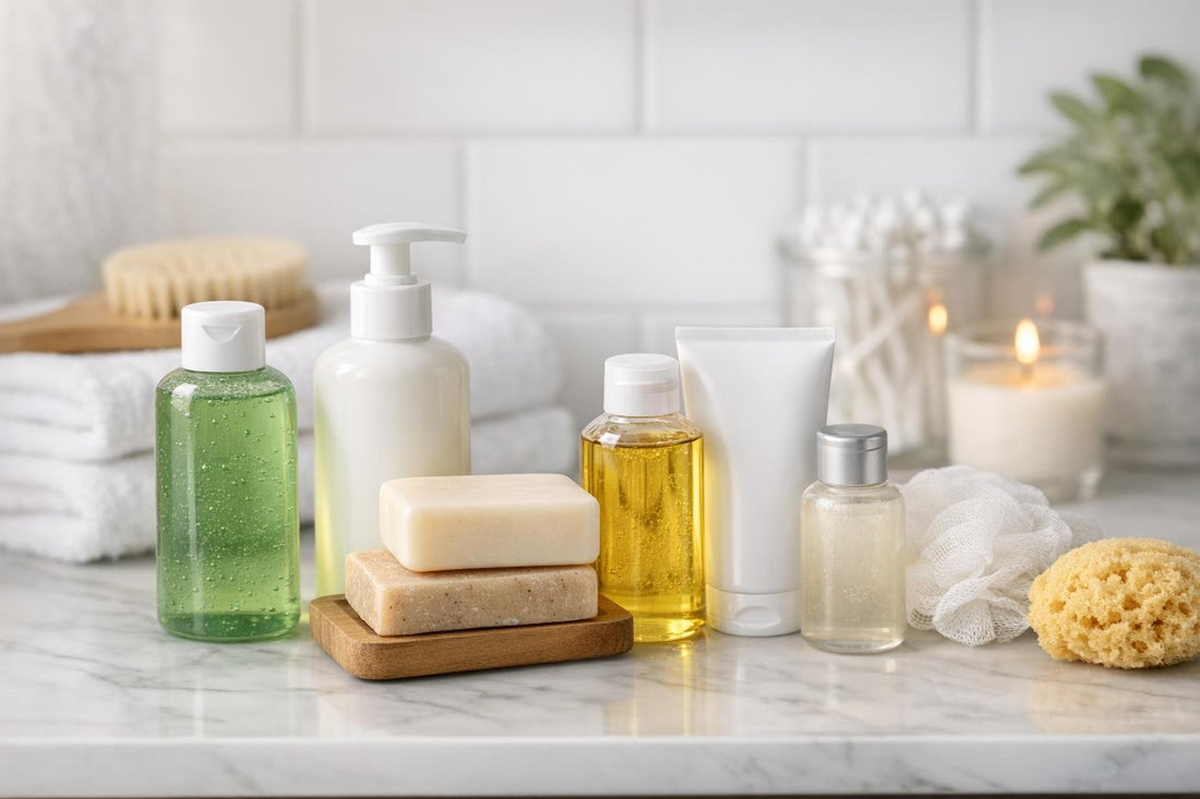 Budget-friendly body cleansers lineup for daily showers