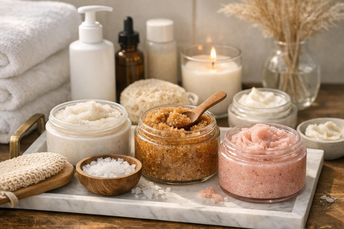 Budget exfoliating body scrubs for smooth winter skin