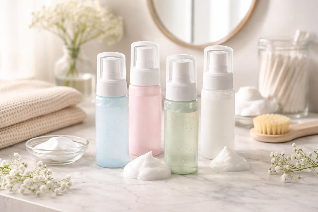 Budget cleansing foam products for sensitive skin routine