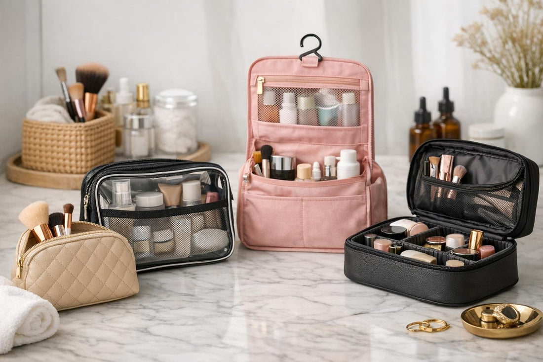 Affordable cosmetic bags for travel and everyday organization