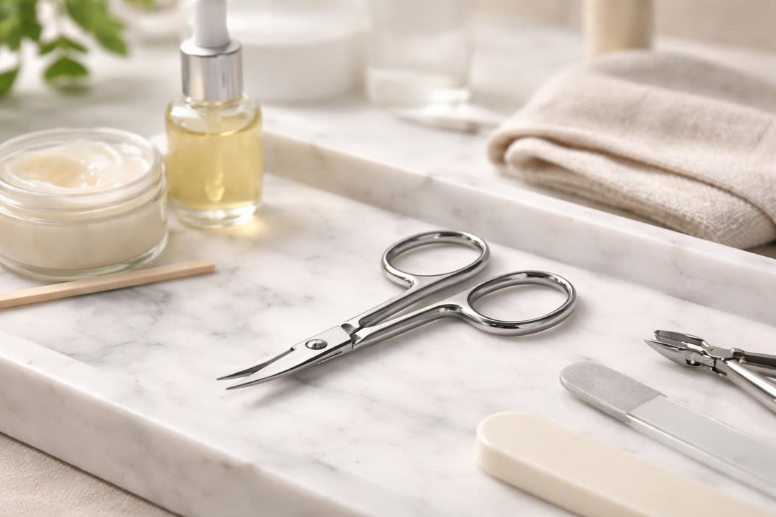 Budget professional cuticle scissors for clean at-home trims