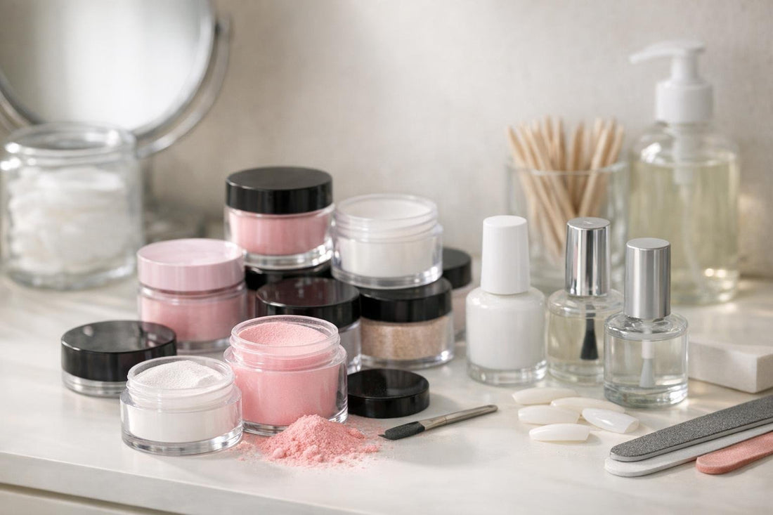 Affordable dip manicure powders for long lasting at home nails