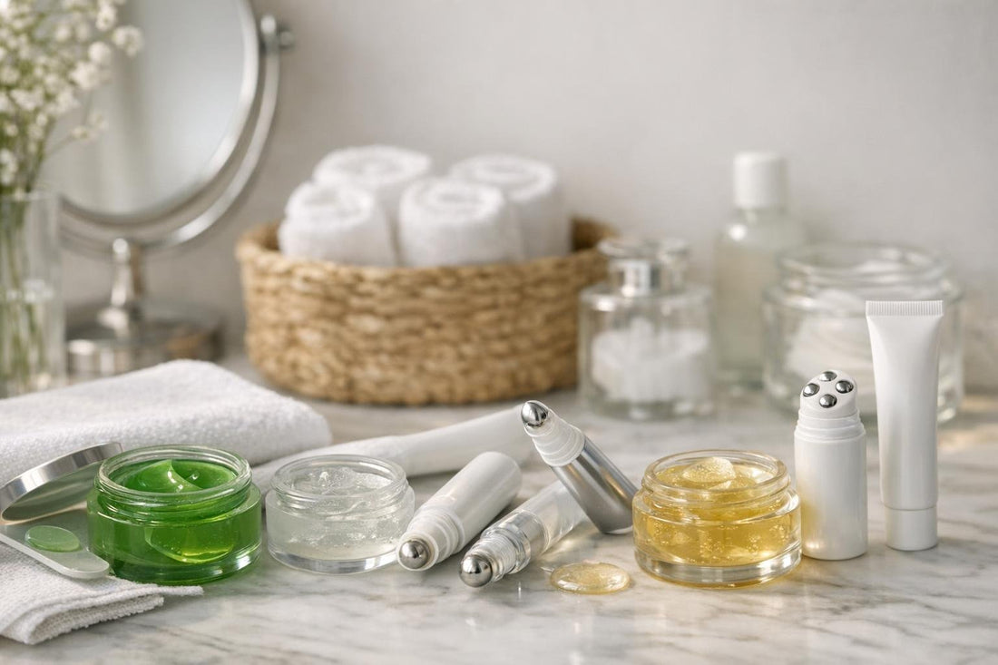 Budget eye treatment gels for puffiness and dark circles