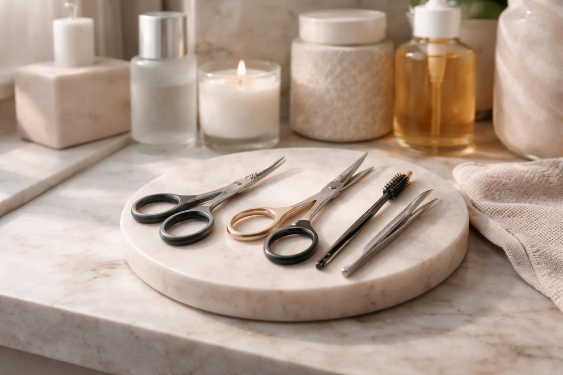 Budget precision eyebrow scissors for clean at-home shaping