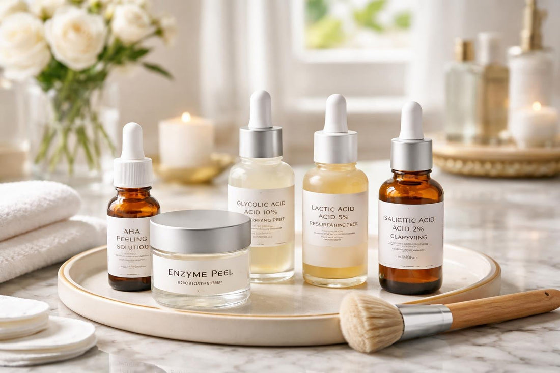 At-home professional facial peel options for budget skincare