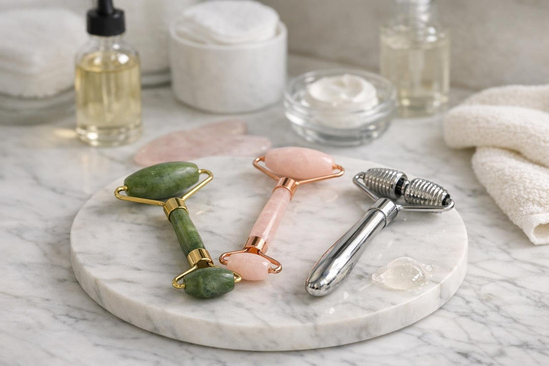 Budget-friendly facial rollers with smooth, sturdy rolling heads
