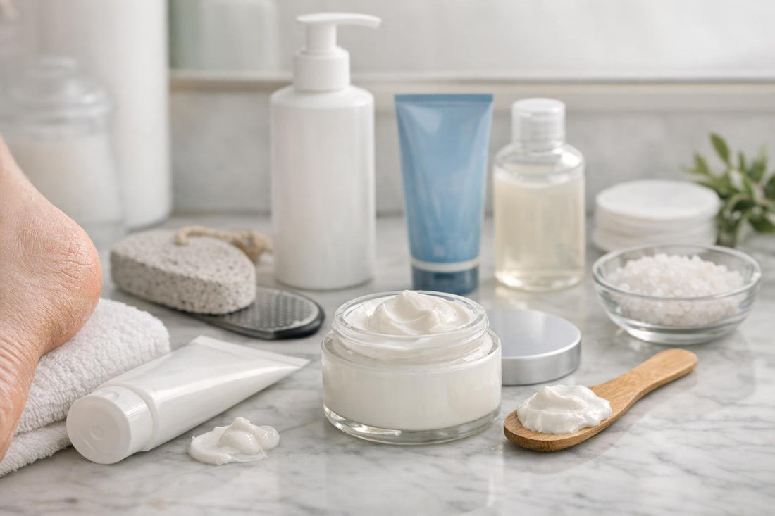 Budget foot creams and lotions for dry cracked heels