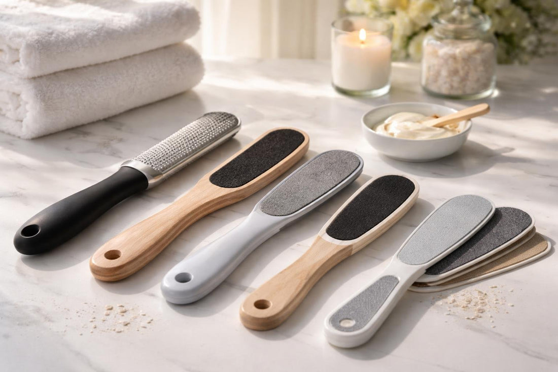 Budget professional foot file options for smoother heels at home