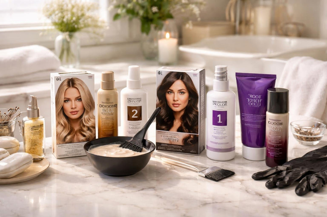 Budget professional hair colour options for salon results