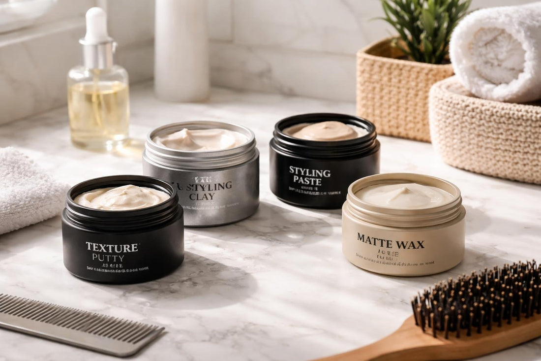 Budget hair styling putty options for everyday texture
