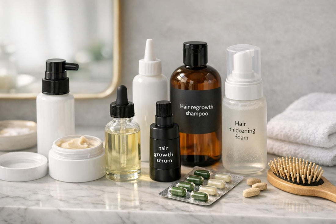 Budget hair regrowth routine essentials for thinning hair in Canada