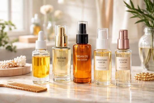 Budget professional hair styling oils for smooth frizz free finish