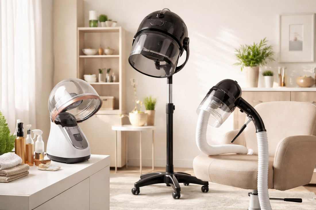 Budget professional hooded hair dryer options for home salons