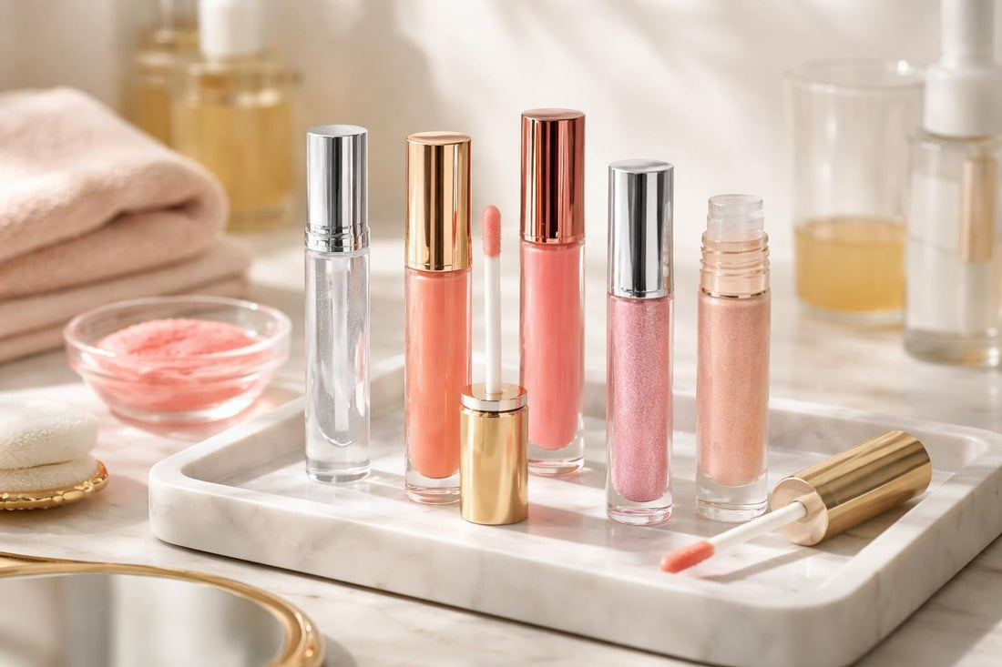 Affordable hydrating lip glosses with non-sticky shine