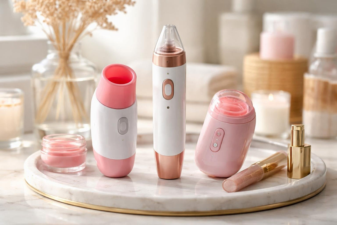 Budget lip plumping devices for fuller lips at home