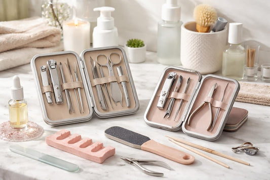 Budget manicure and pedicure kit with clippers and file