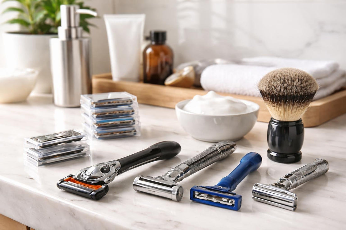 Budget men’s shaving razors and blades for daily shaving