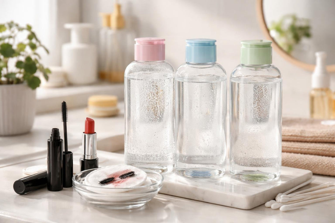 Budget micellar cleansing water removing waterproof mascara in Canada