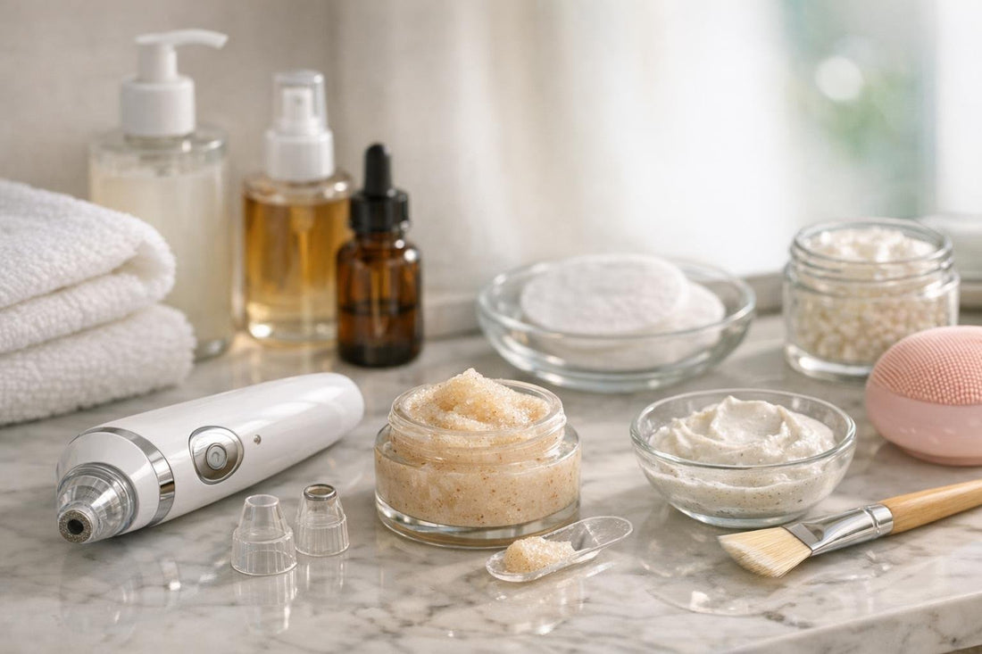Budget facial microdermabrasion essentials for winter glow at home