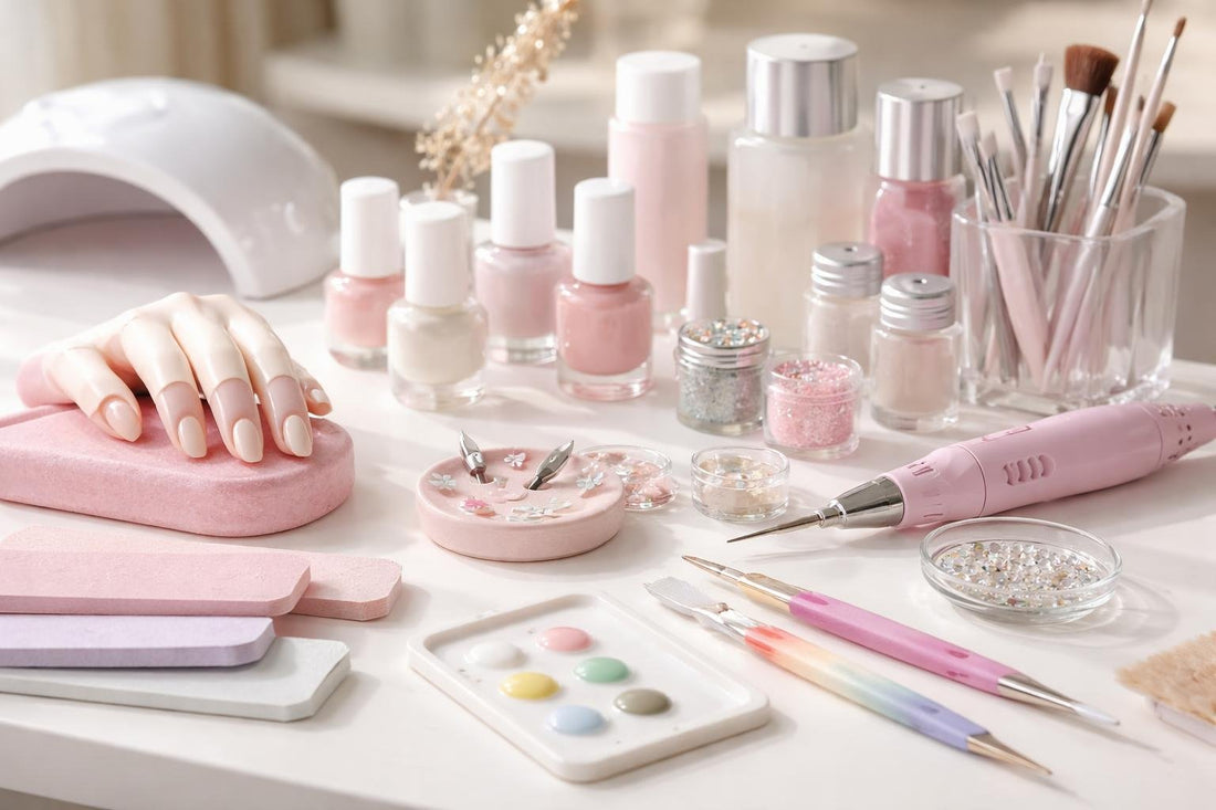 Budget nail art tools and practice drills at home