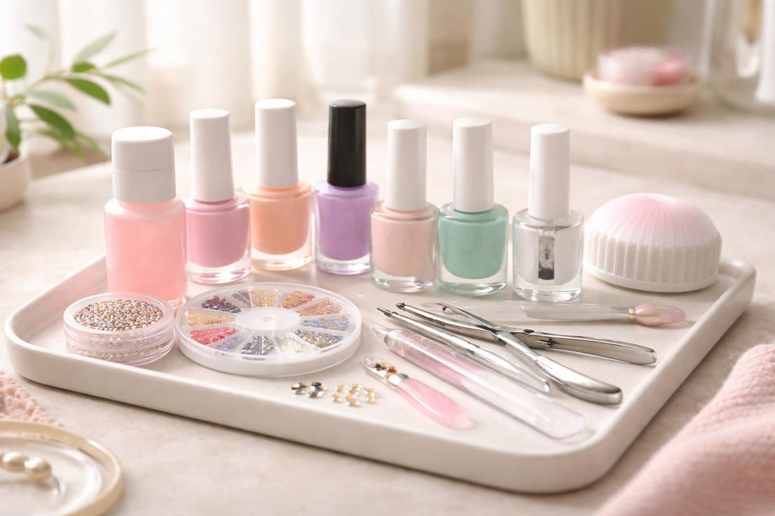 Budget nail polish and decoration essentials for at-home manicures