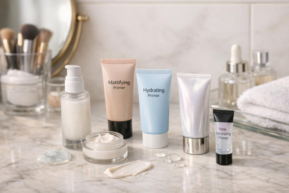 Budget primers laid out for smooth makeup finish