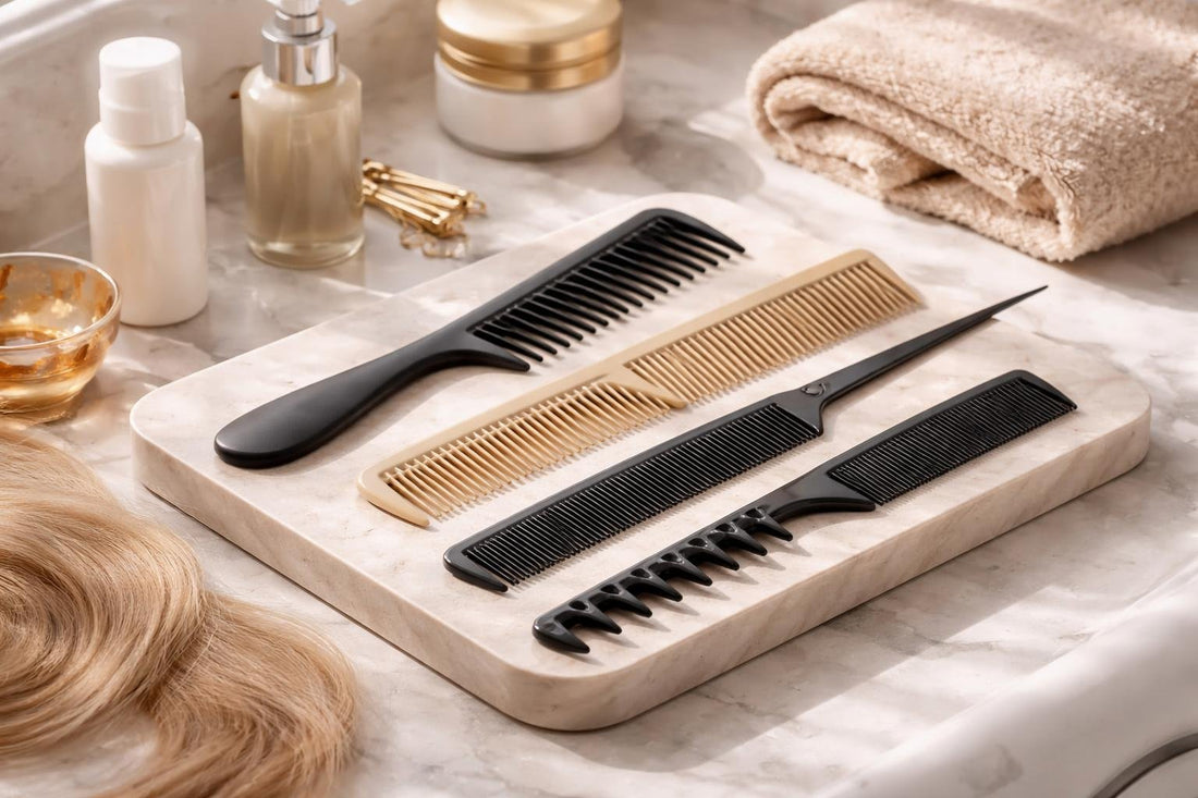 Budget professional hair combs for salon styling at home