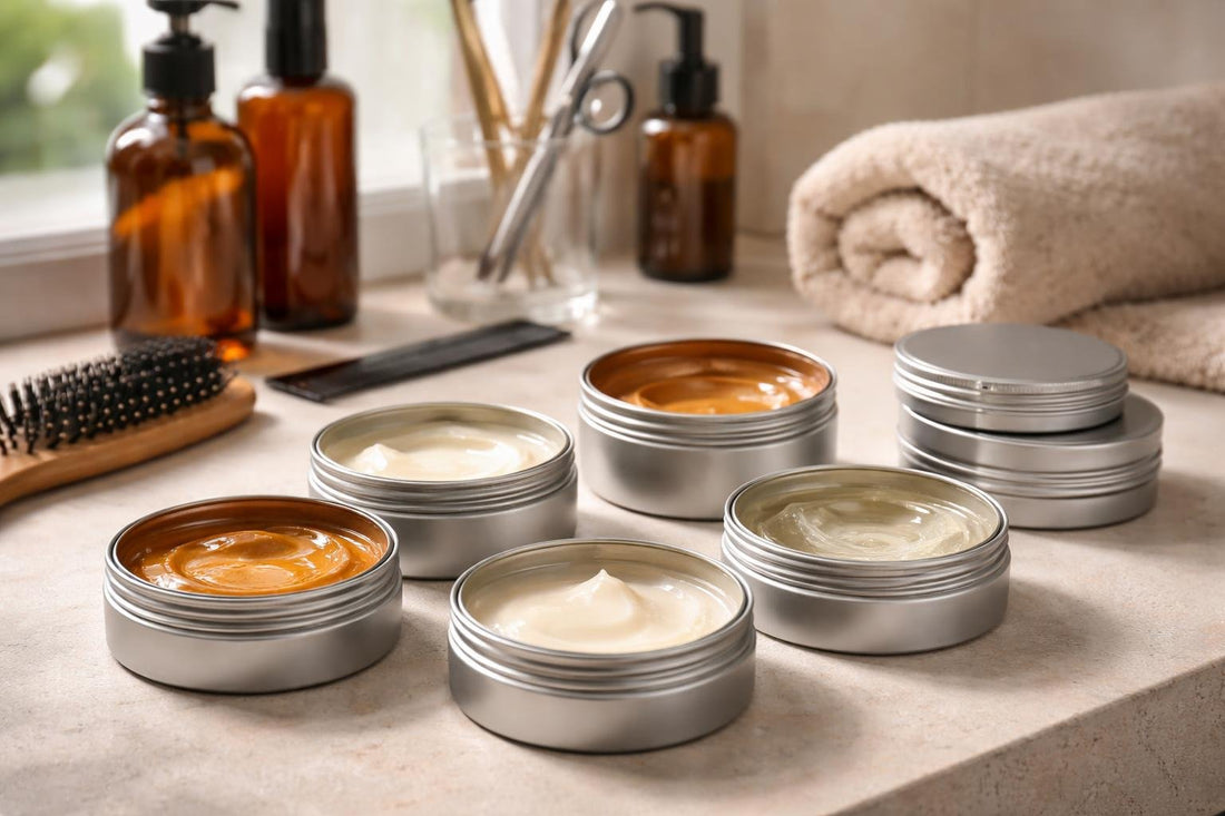 Budget professional pomades for strong hold and shine