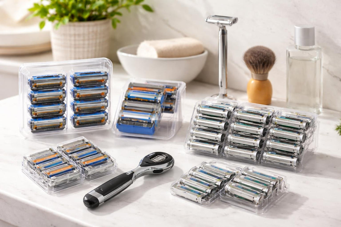 Value pack razor blades and cartridges for men in Canada