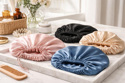 Affordable silk and satin bonnet options for curly hair