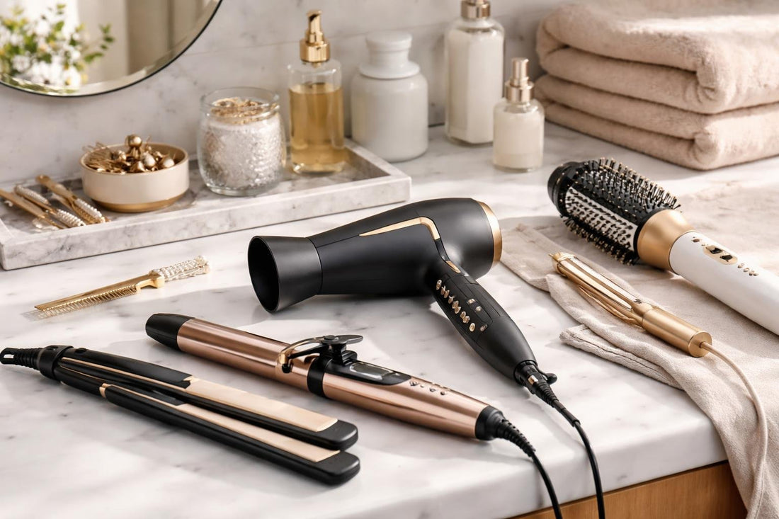 Budget professional styling appliances for salon hair at home