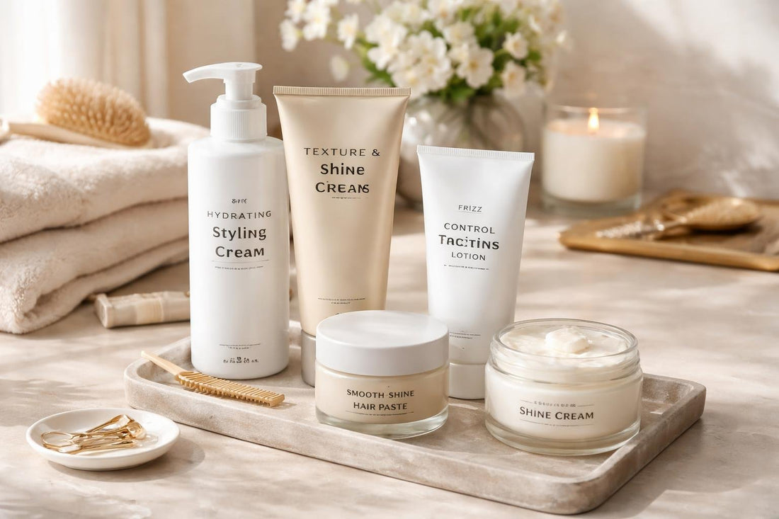 Affordable hair styling creams and lotions for shine and hold
