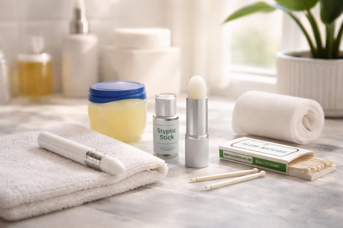 Budget styptic care options for shaving cuts at home