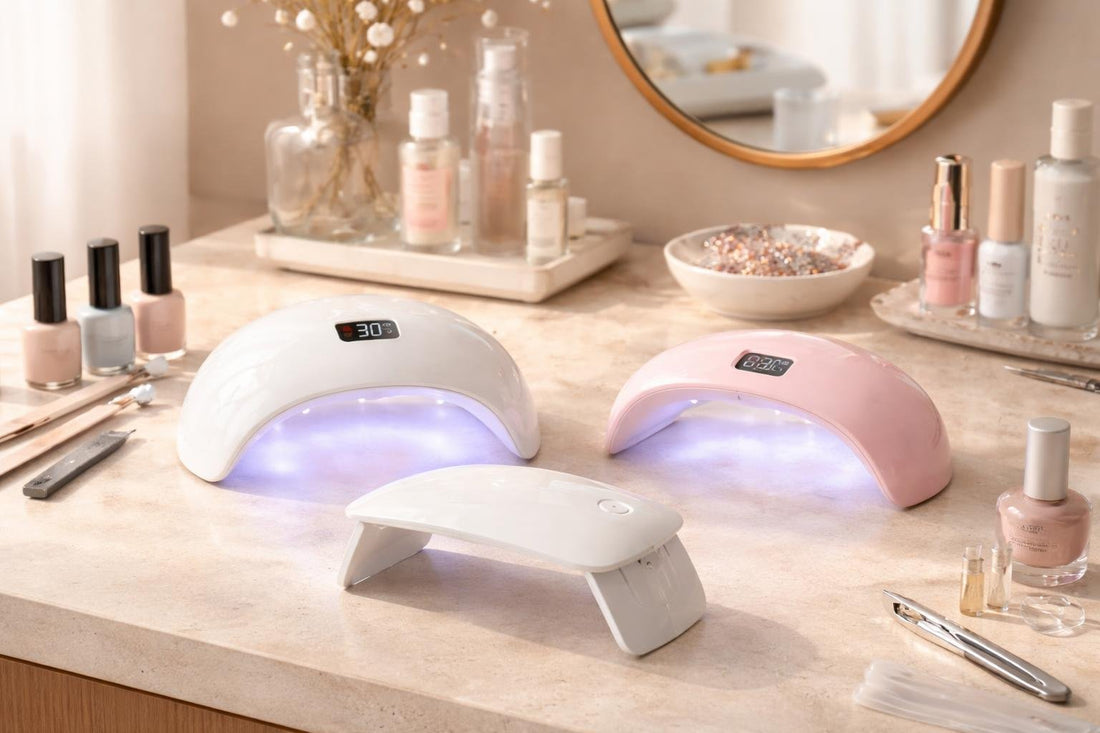 Budget UV LED nail curing lamp for home manicures