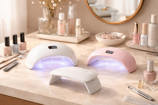 Budget UV LED nail curing lamp for home manicures