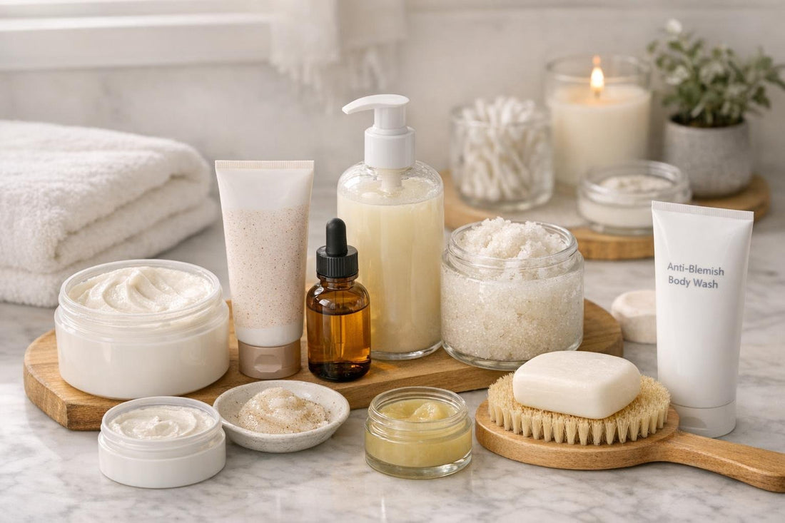 Budget winter body skin care routine for soft skin