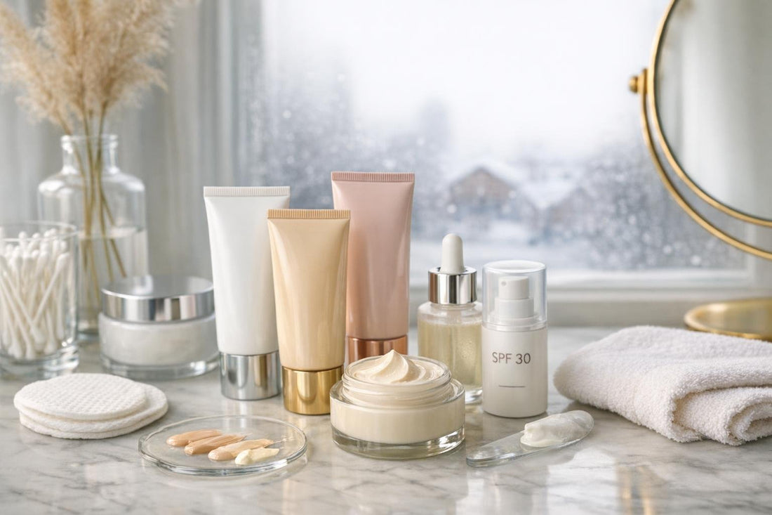 Toronto winter skincare CC facial creams selection