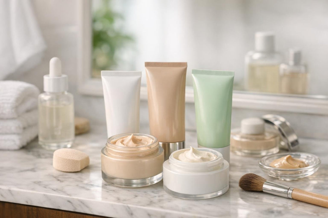 CC facial cream selection for sensitive Canadian skin