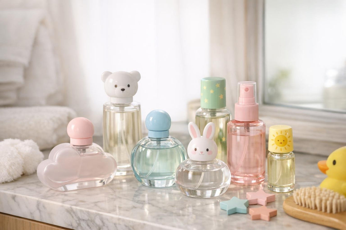 Children's fragrance collection bottles and sprays