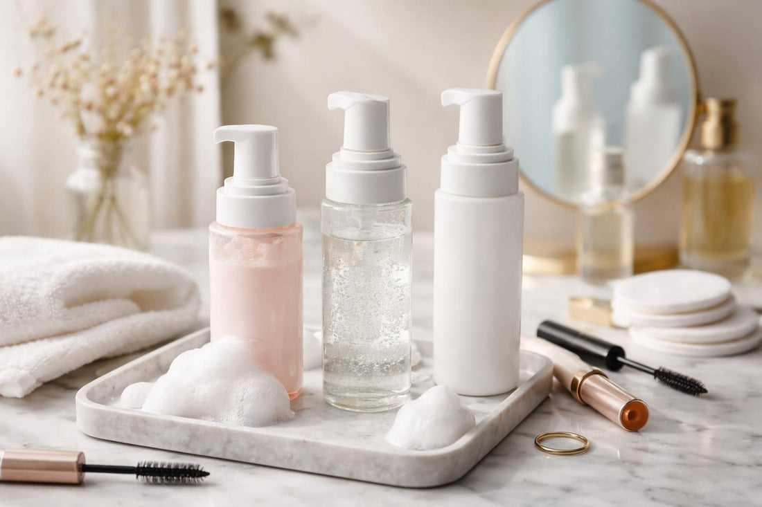 Makeup cleansing foams and waterproof makeup remover