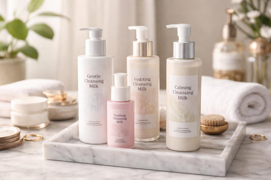 Makeup cleansing milk products for Toronto sensitive skin