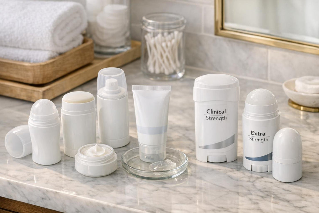 Clinical antiperspirants guide by sweat level in Canada