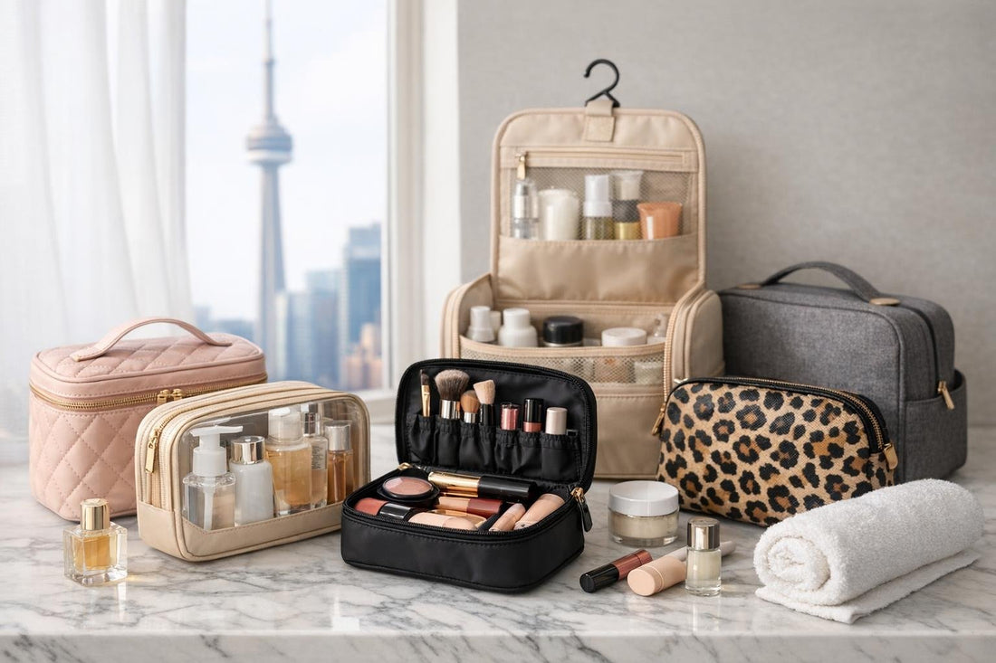cosmetic bags collection for travel in Toronto