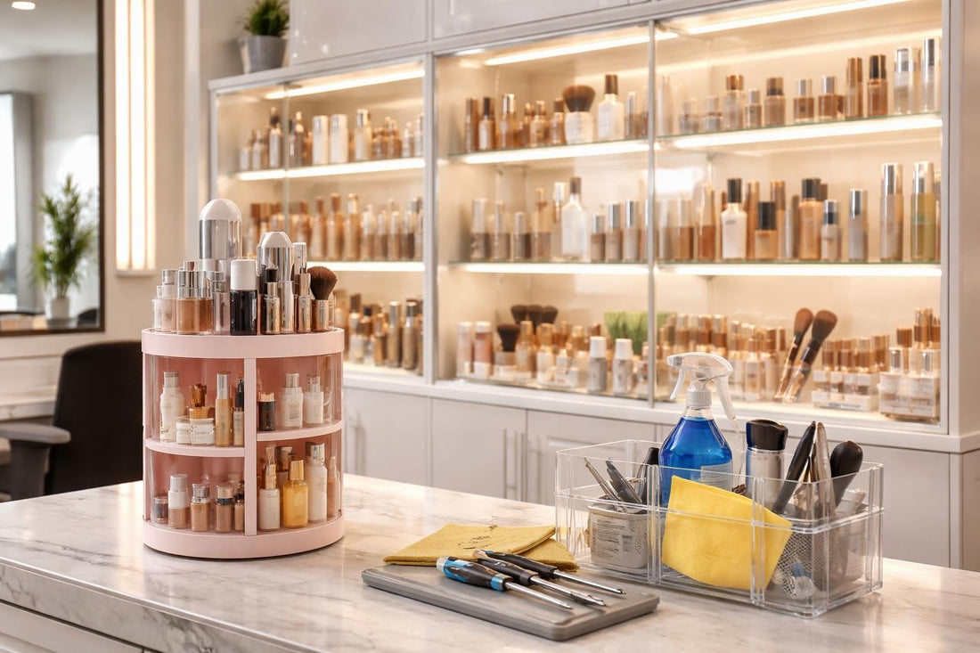 Toronto salon cosmetic display case troubleshooting and fixes