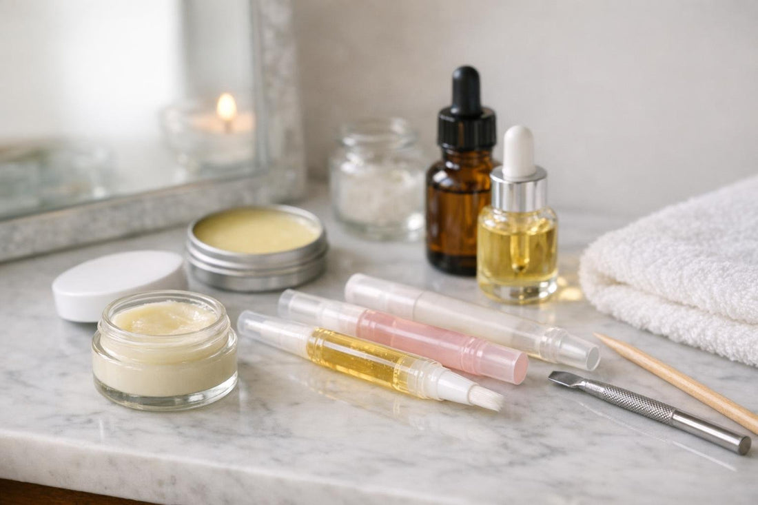 cuticle oil pens and balms for dry nails