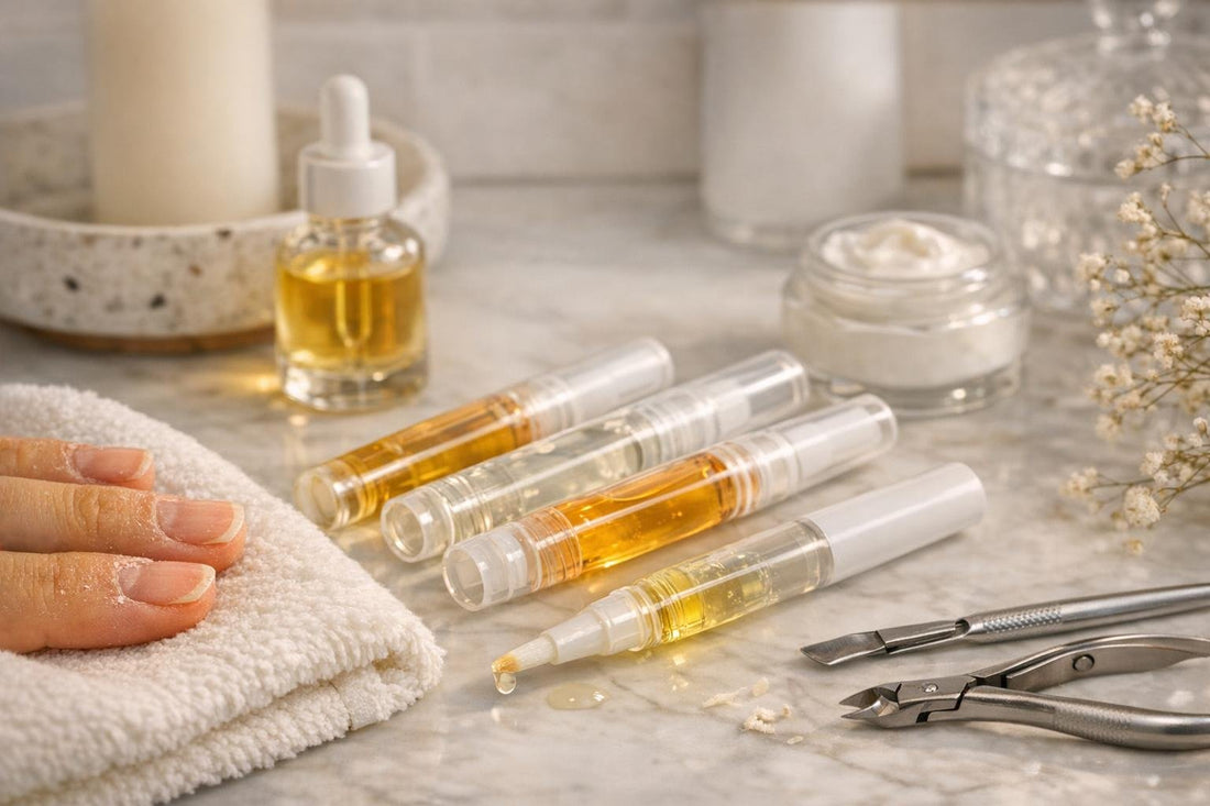 winter cuticles care with cuticle oil pens